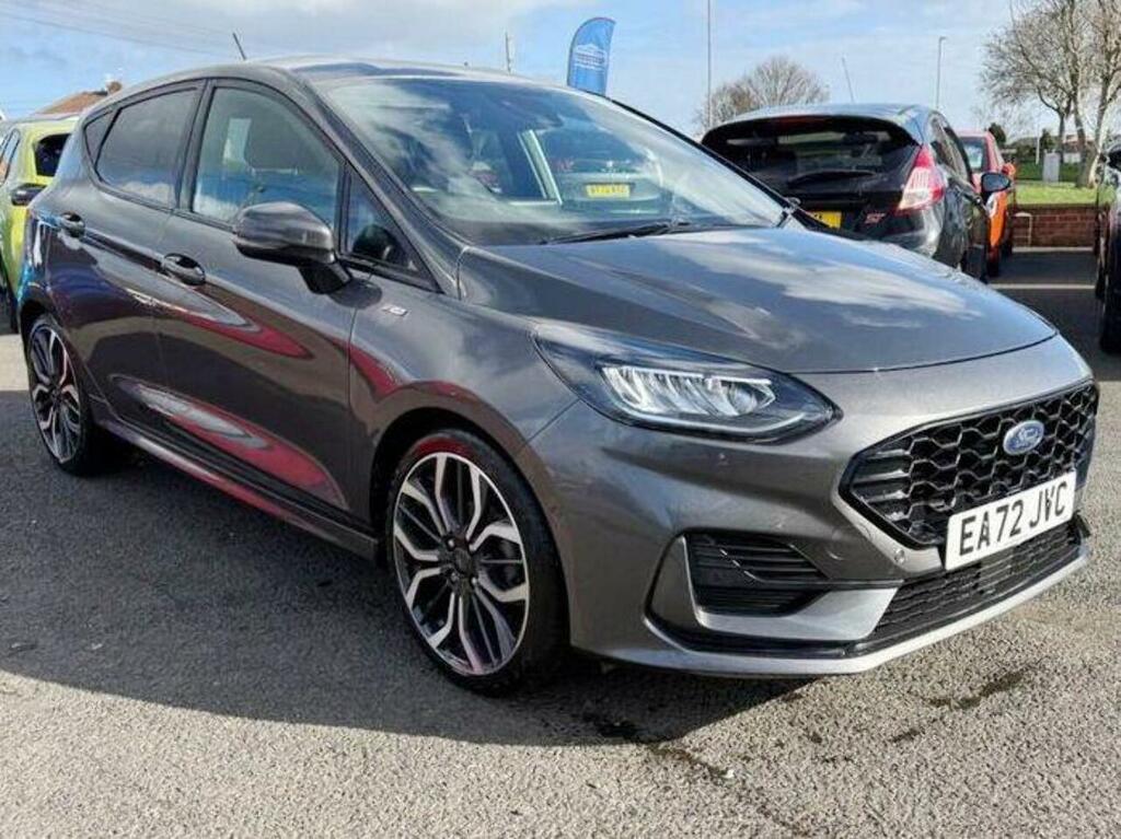 Ford Fiesta 1.0T Ecoboost Mhev St-line X Edition Hatchback EA72JVC Grey #3