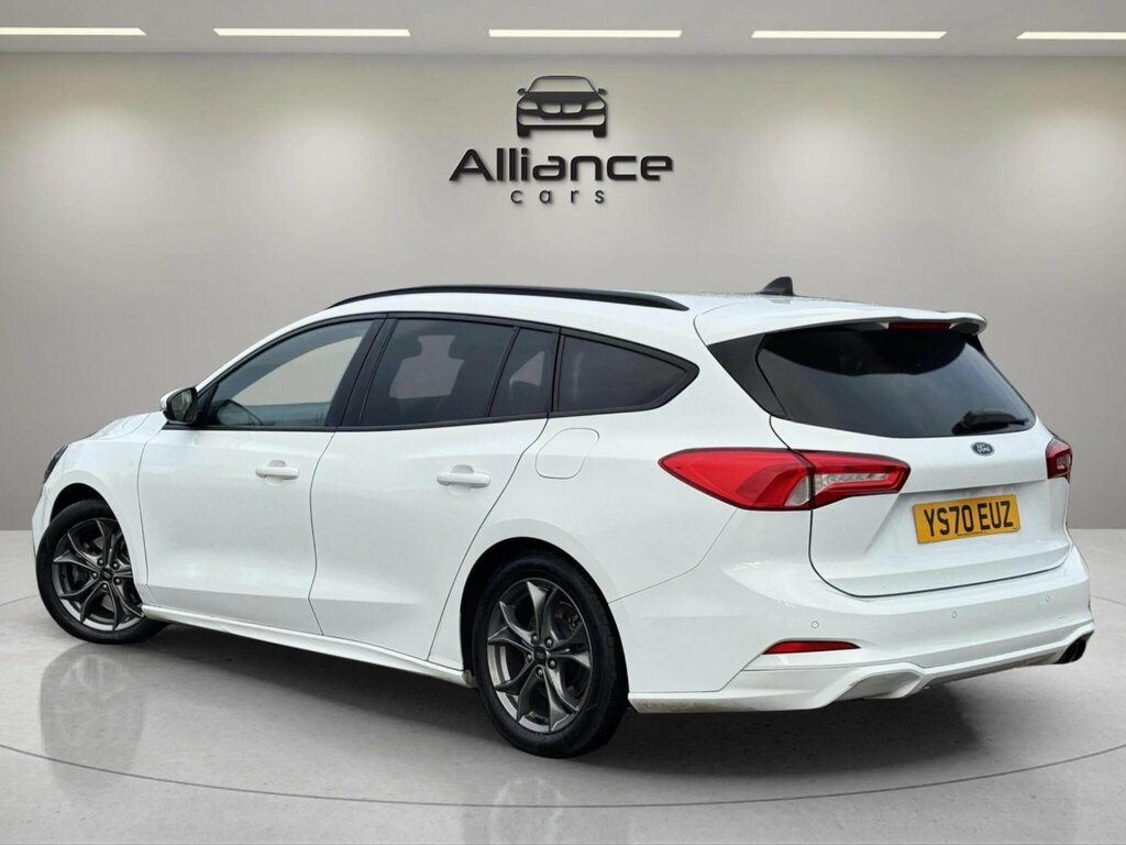 Ford Focus 2.0 Ecoblue St-line Euro 6 Ss White #3