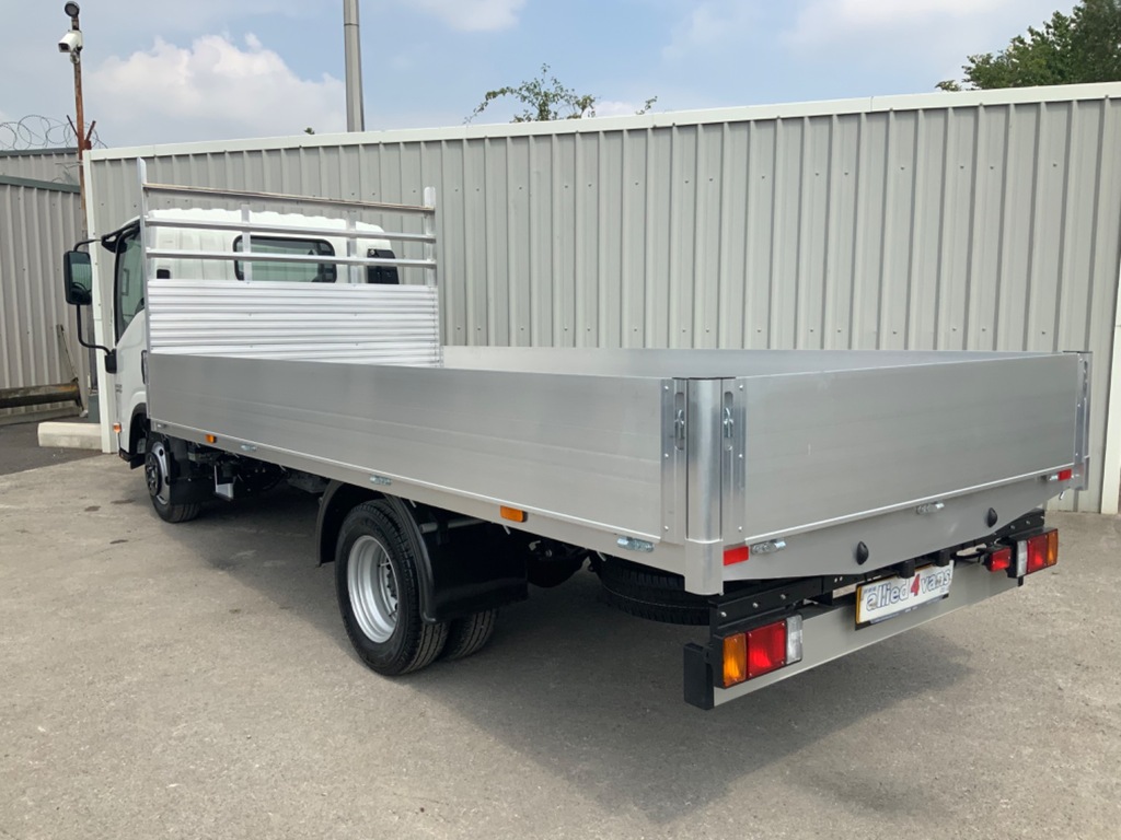 Isuzu N35.125 4.8M Alloy Dropside - Twin Rear Wheel -Phy YX73OCZ White #5