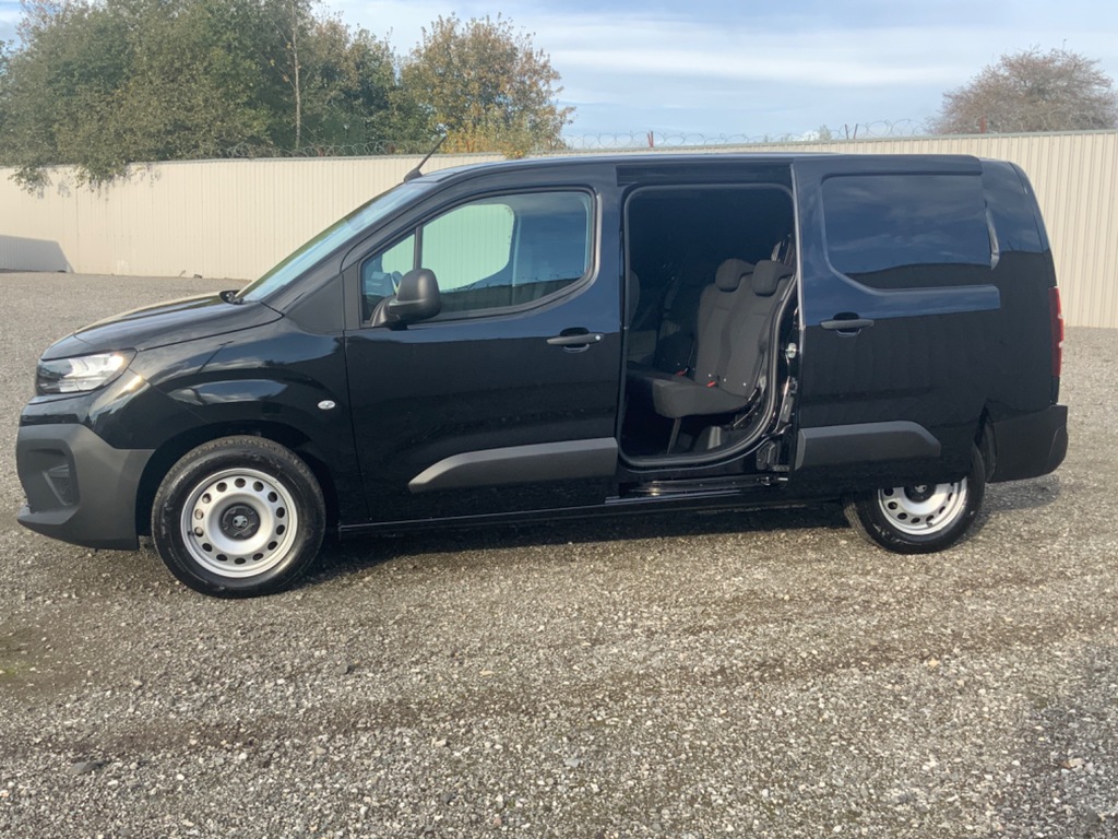 Vauxhall Combo 1.5 100Ps Crew Van L2h1 2300 Prime Air Con C Black #5