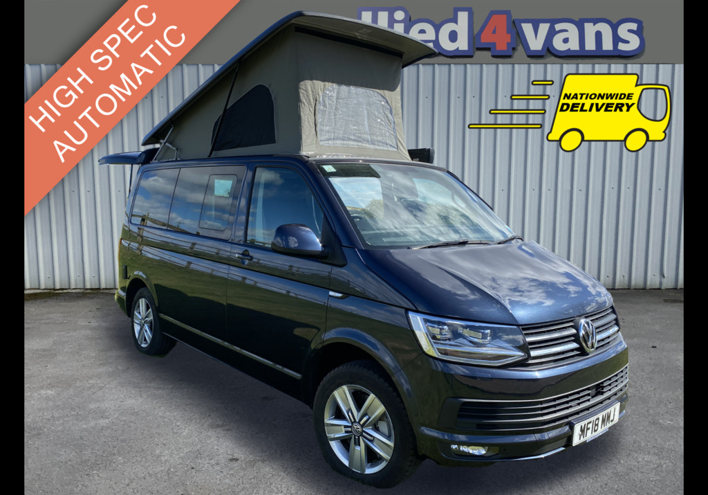 Volkswagen Transporter T30 Tdi Kombi Highline Bmt 204 Dsg 4 Berth Blue