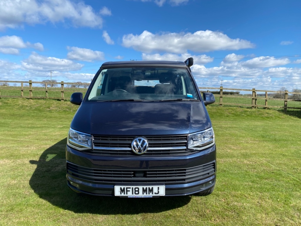 Volkswagen Transporter T30 Tdi Kombi Highline Bmt 204 Dsg 4 Berth Blue #2