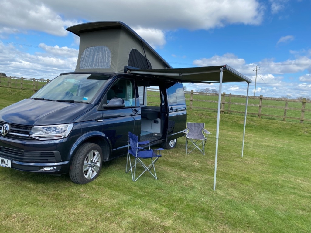 Volkswagen Transporter T30 Tdi Kombi Highline Bmt 204 Dsg 4 Berth Blue #6