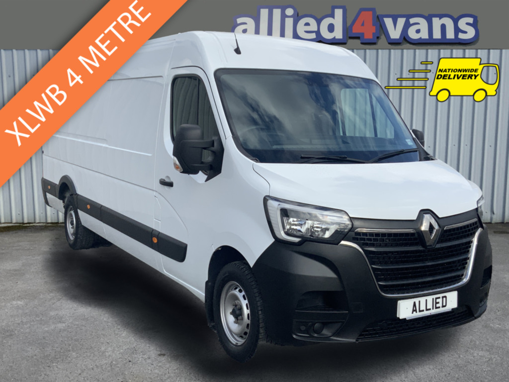 Renault Master Lml35 2.3 Dci 145 Bhp Xlwb Business Dci Rear Wh White