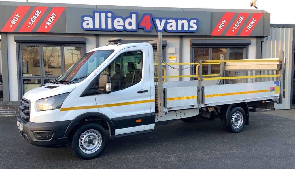 Ford Transit Custom 2.0 130 Bhp 350 Leader Ecoblue Rwd 4.3M 14Ft Tm WN22VGU White #3