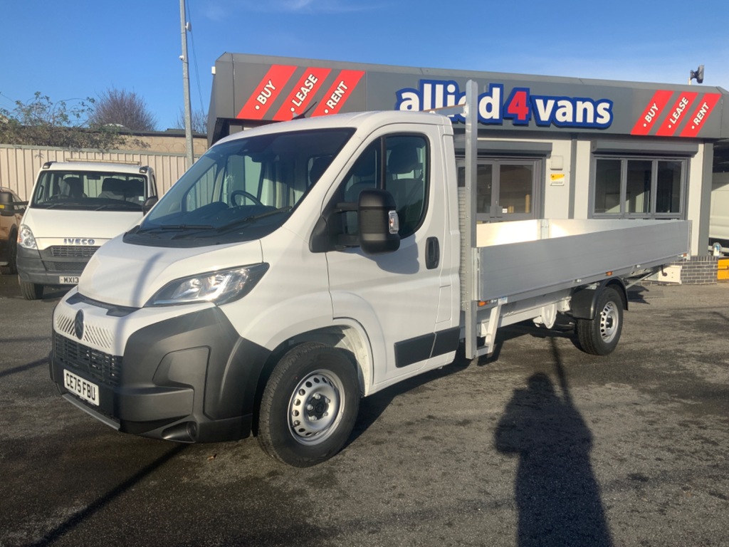 Citroen Relay 2.2 140Ps Bluehdi 335 4.8M Alloy Dropside Fanta CE75FBU White #3