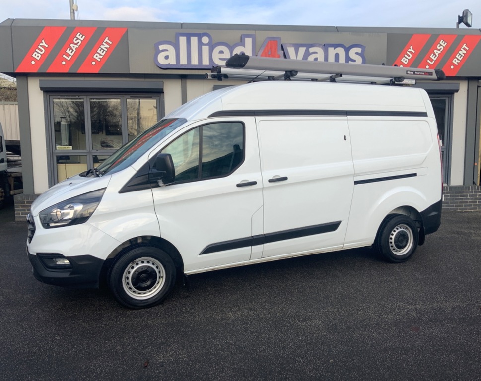 Ford Transit Custom 300 2.0 130 Bhp L2 H2 Leader Ecoblue Pipe Tube HR21FUV White