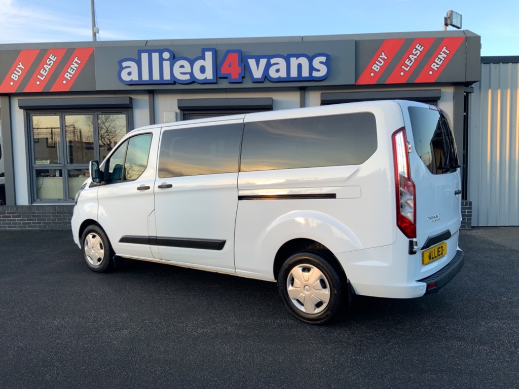 Ford Transit Custom 2.0 130Bhp Ecoblue 320 Trend L2h1 9 Seater L DS22LHP White #3