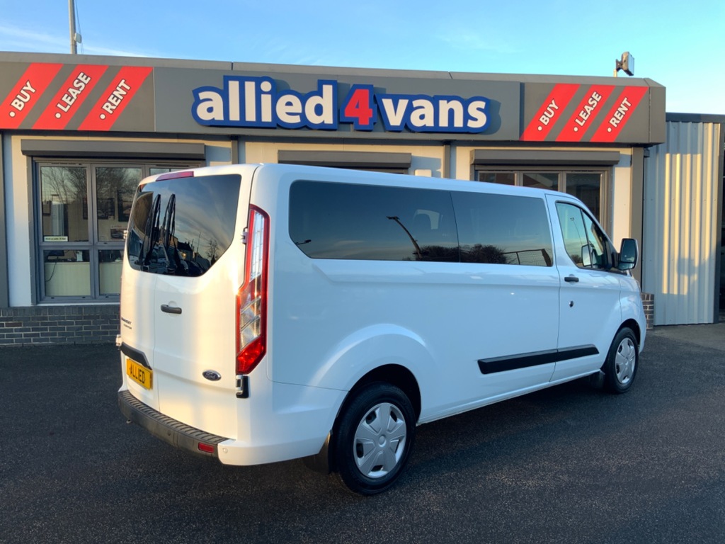 Ford Transit Custom 2.0 130Bhp Ecoblue 320 Trend L2h1 9 Seater L DS22LHP White #6