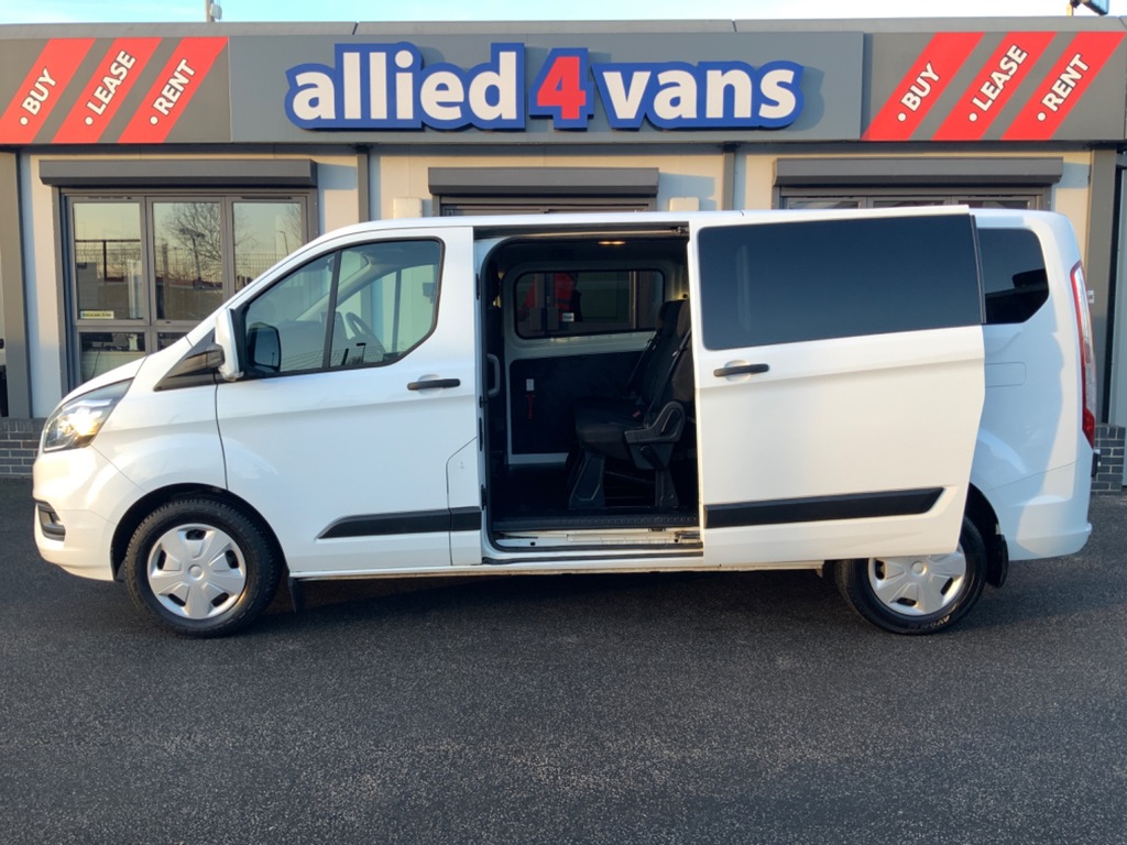 Ford Transit Custom 2.0 130Bhp Ecoblue 320 Trend L2h1 9 Seater L DS22LHP White #4