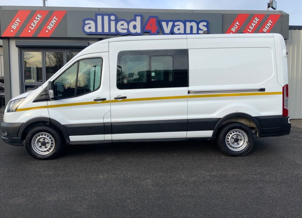 Ford Transit Custom 350 2.0 130Bhp L3h2 Lwb Welfare Unit Ecoblue Wc YS21KKR White #4