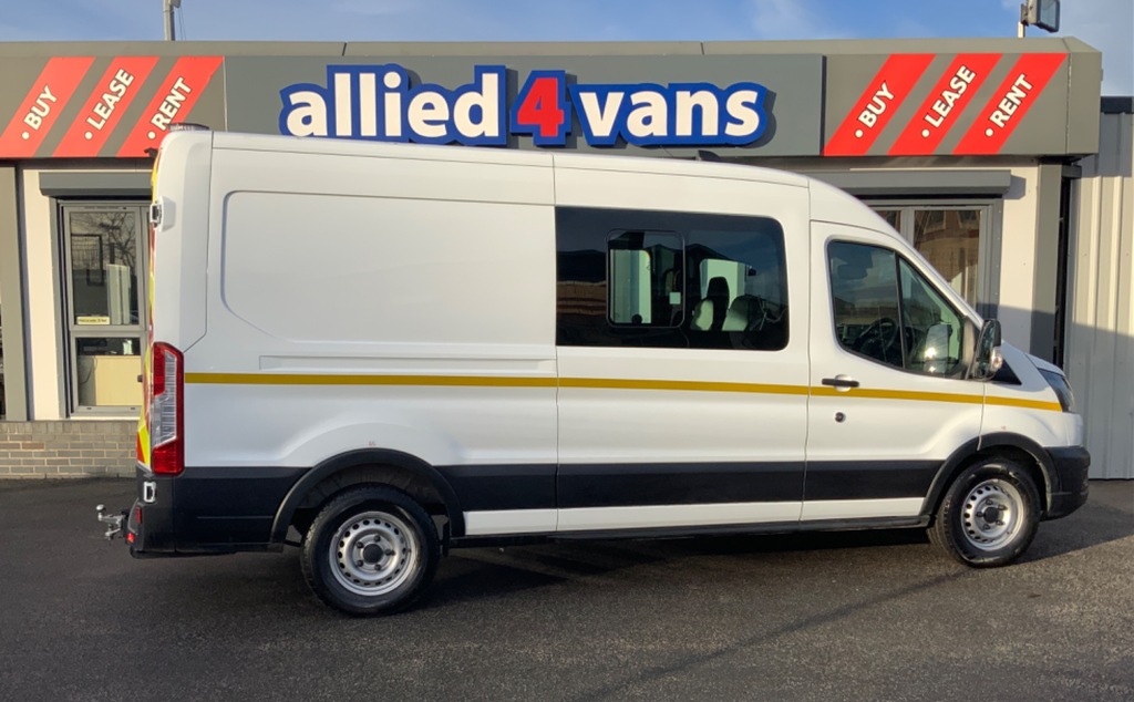 Ford Transit Custom 350 2.0 130Bhp L3h2 Lwb Welfare Unit Ecoblue Wc YS21KKR White #6
