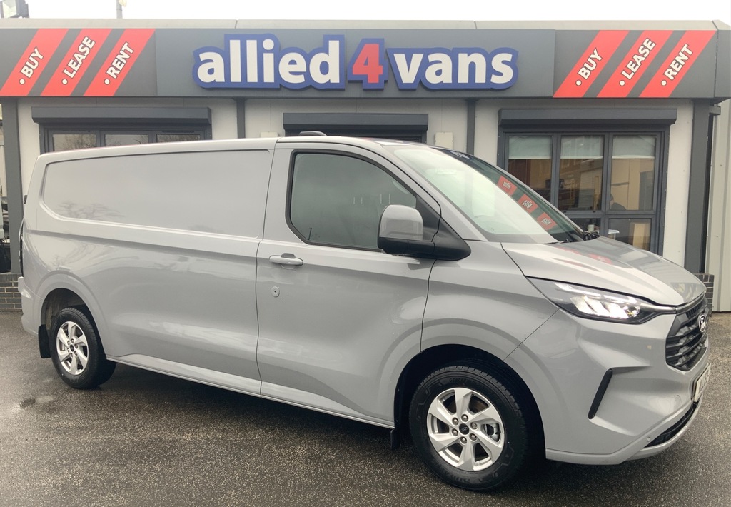Ford Transit Custom 320 2.0 136 Bhp L2h1 Limited Panel Van Ecoblue WR75BKD Grey
