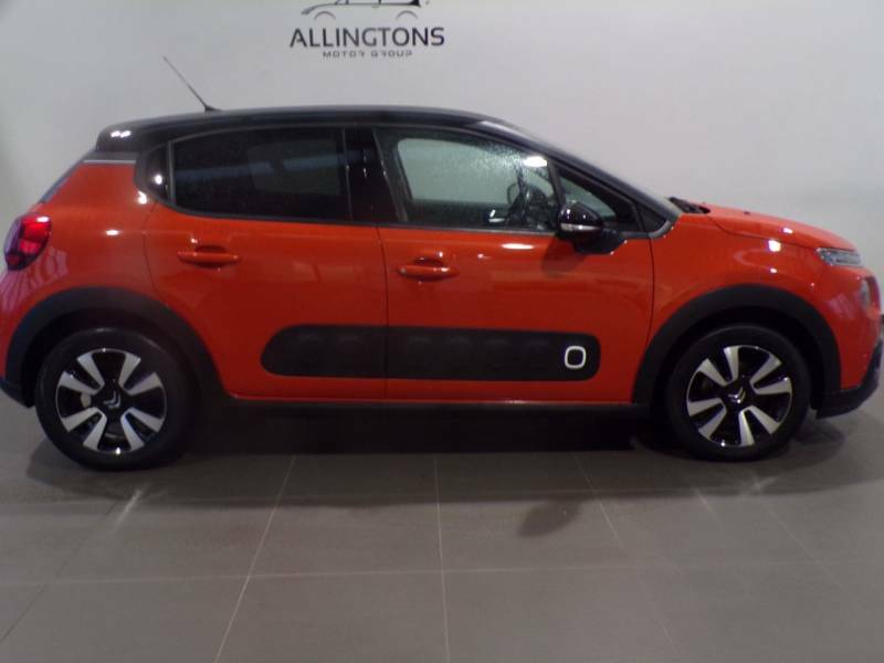 Citroen C3 1.2 Puretech 82 Flair - 2019 19 BF19JYR Orange #3
