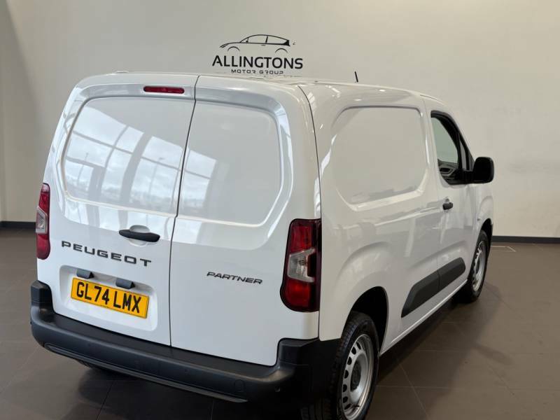 Peugeot Partner 1.5 Bluehdi 100 Professional Van - 2024 74 GL74LMX White #3