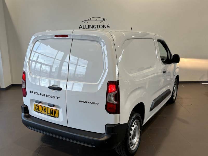 Peugeot Partner 1.5 Bluehdi 100 Professional Van - 2024 74 GL74LMV White #3