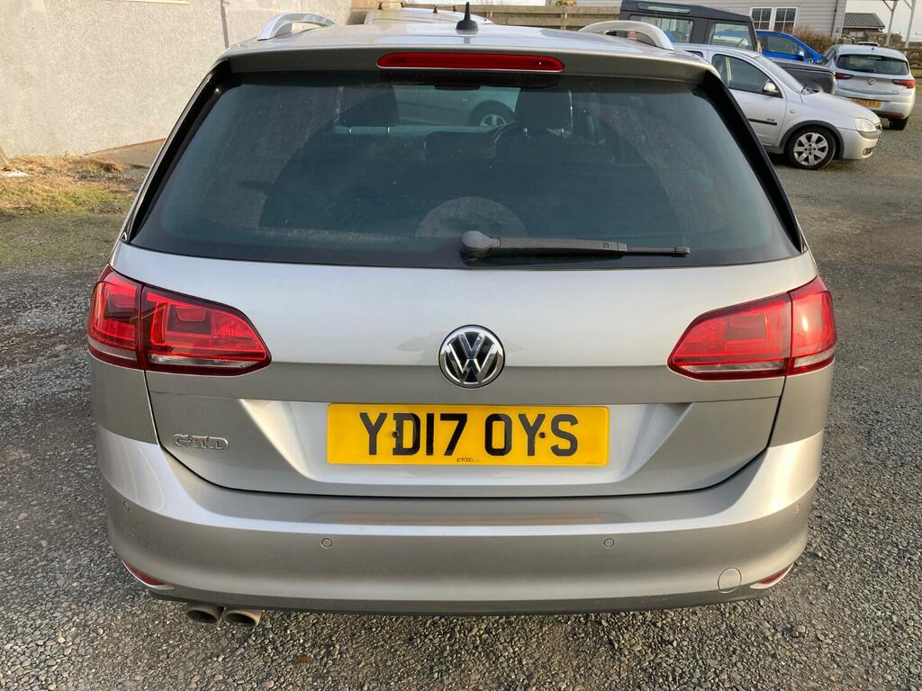 Volkswagen Golf Estate 2.0 Tdi Bluemotion Tech Gtd 2017 YD17OYS Silver #3