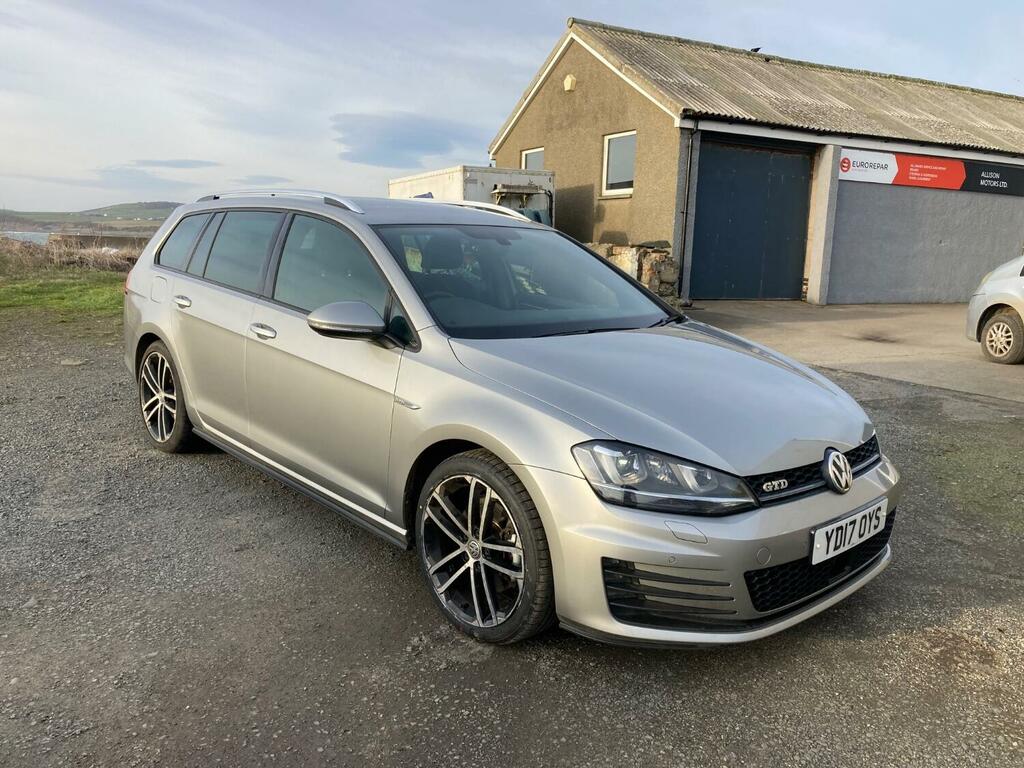 Volkswagen Golf Estate 2.0 Tdi Bluemotion Tech Gtd 2017 Silver