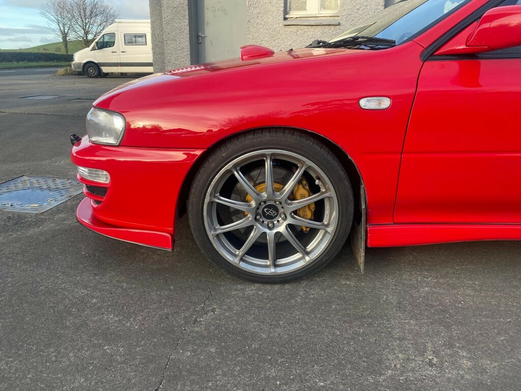 Subaru Impreza Saloon 1997 Red #5
