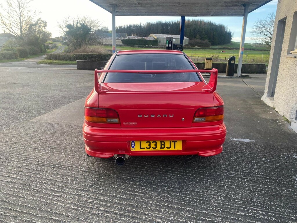 Subaru Impreza Saloon 1997 Red #2