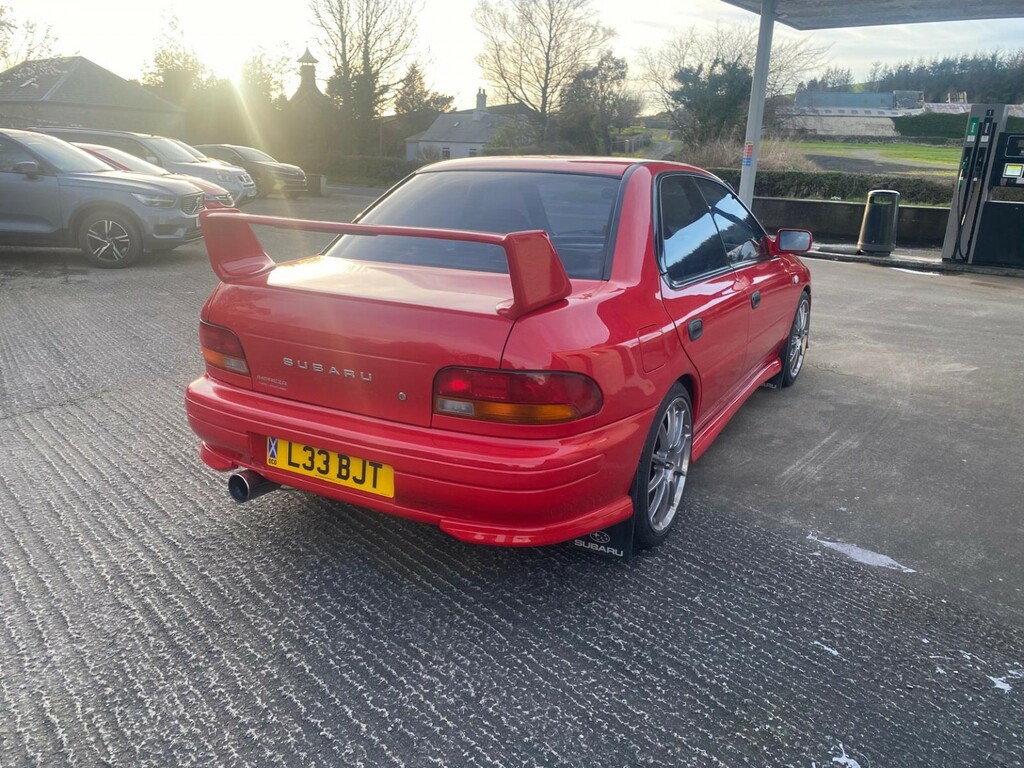 Subaru Impreza Saloon 1997 Red
