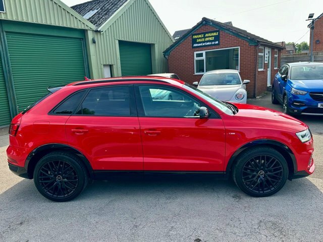 Audi Q3 2.0 Tdi Black Edition Suv S Tronic Quat ST67WSX Red #5