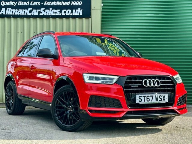 Audi Q3 2.0 Tdi Black Edition Suv S Tronic Quat Red