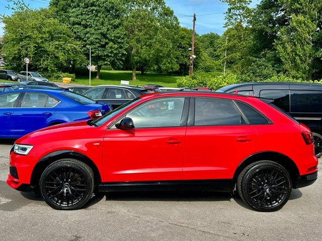 Audi Q3 2.0 Tdi Black Edition Suv S Tronic Quat ST67WSX Red #6