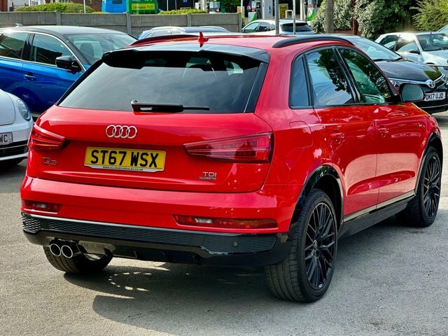 Audi Q3 2.0 Tdi Black Edition Suv S Tronic Quat ST67WSX Red #4
