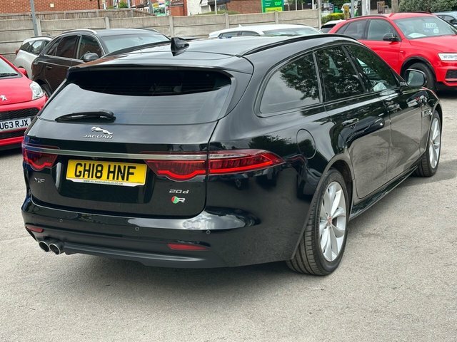 Jaguar XF 2.0D R-sport Sportbrake Euro 6 S GH18HNF Black #4