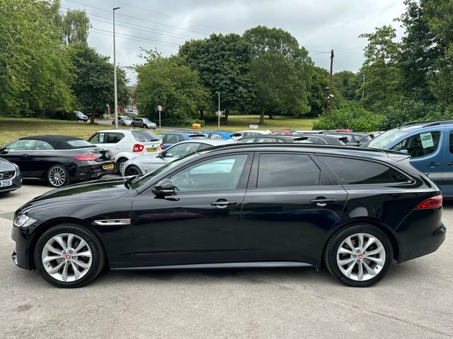 Jaguar XF 2.0D R-sport Sportbrake Euro 6 S GH18HNF Black #6