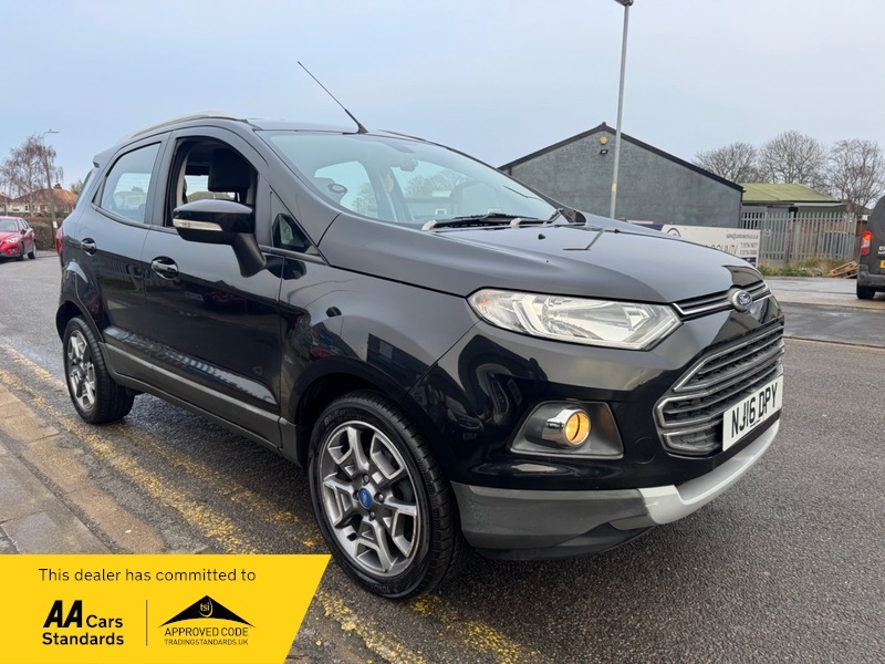 Ford Ecosport Titanium Tdci NJ16DPY Black #2