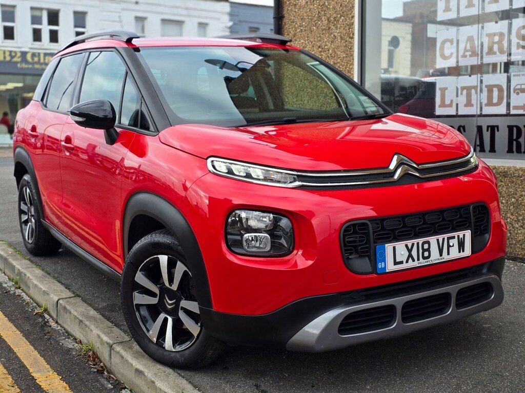 Citroen C3 Aircross 1.2 Puretech Feel Eat6 Euro 6 Ss Red #2