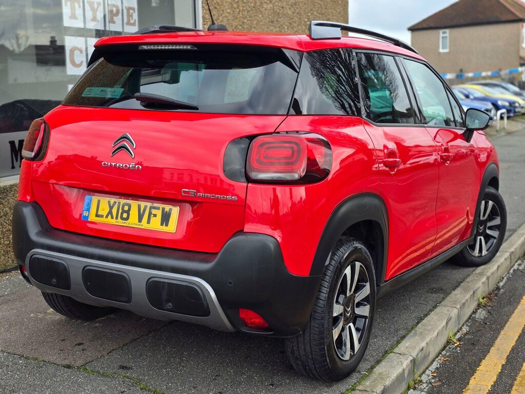 Citroen C3 Aircross 1.2 Puretech Feel Eat6 Euro 6 Ss Red #4
