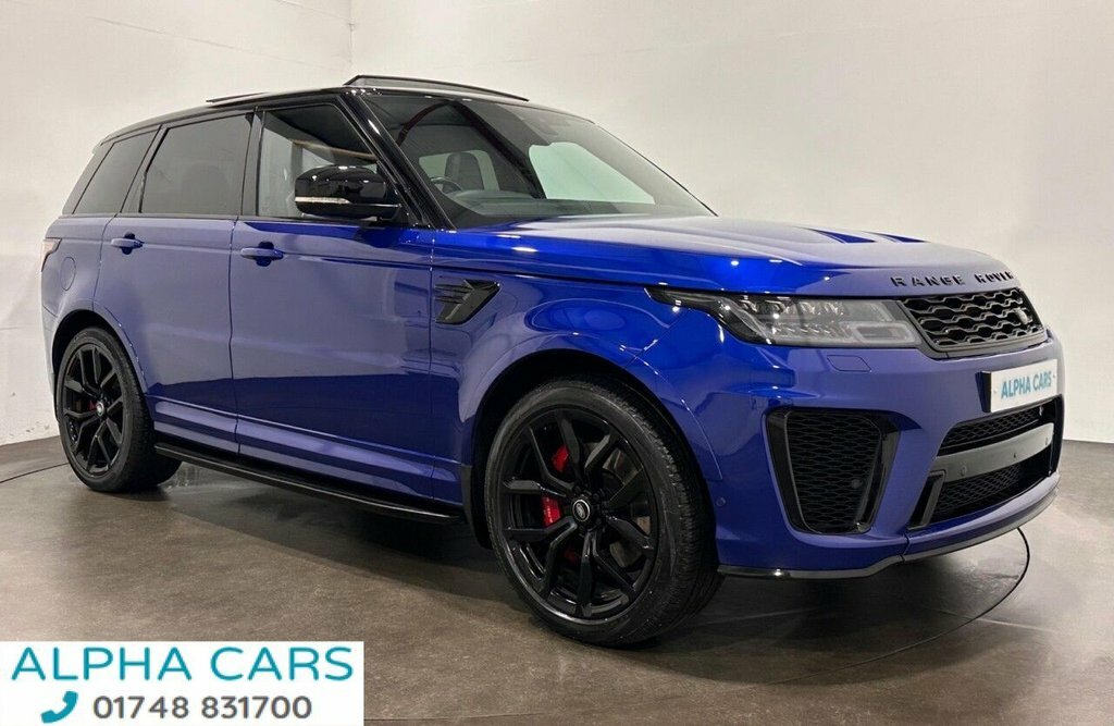 Land Rover Range Rover Sport 5L Svr Blue
