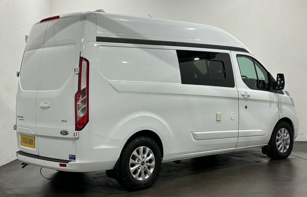 Ford Transit Custom 2L Limited CV68NBK White #4