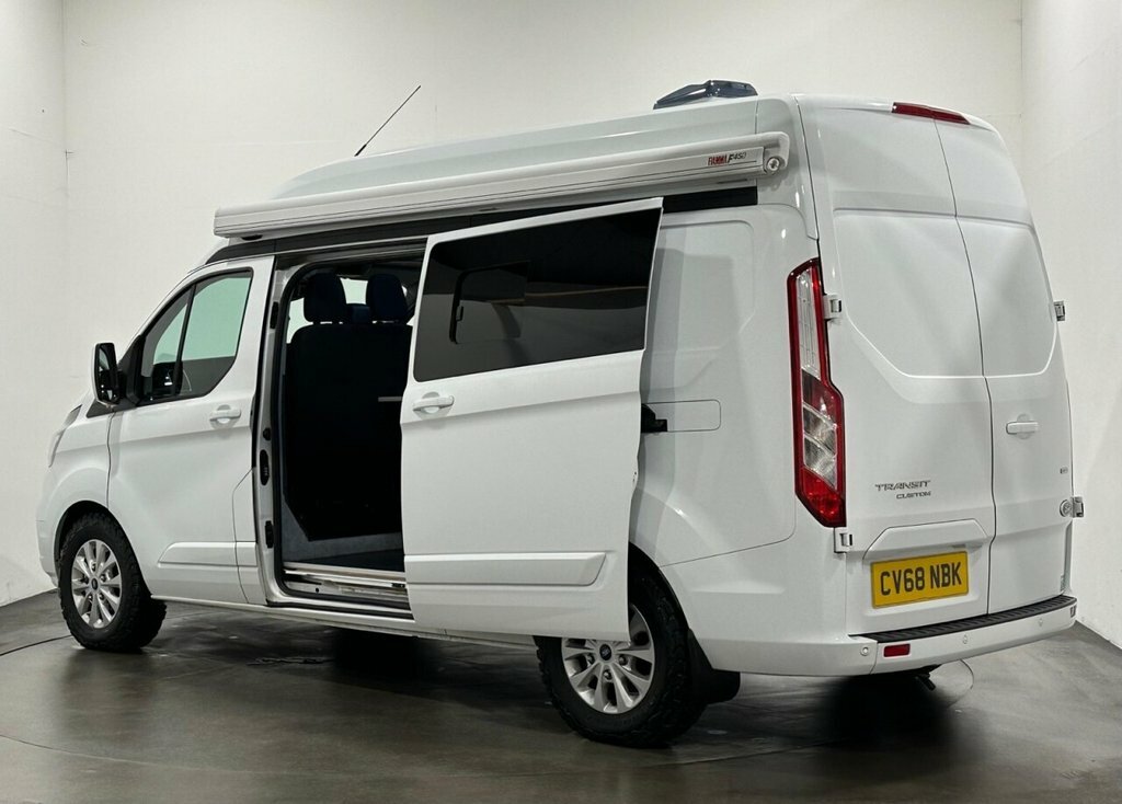 Ford Transit Custom 2L Limited CV68NBK White #3