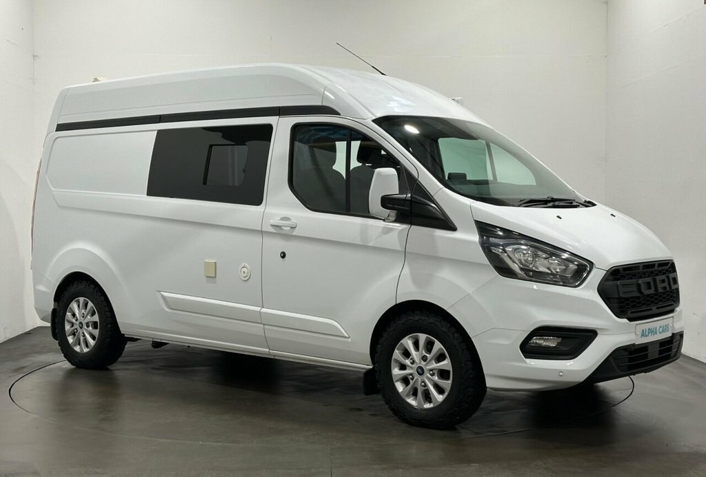 Ford Transit Custom 2L Limited CV68NBK White #2