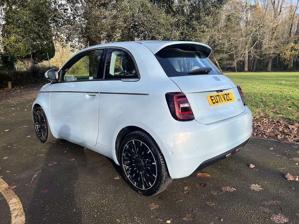 Fiat 500E La Prima 202171 Blue #5