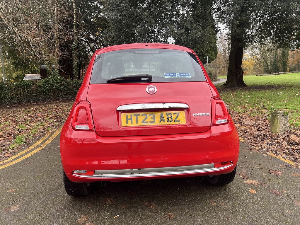 Fiat 500 Mhev 202323 HT23ABZ Red #5