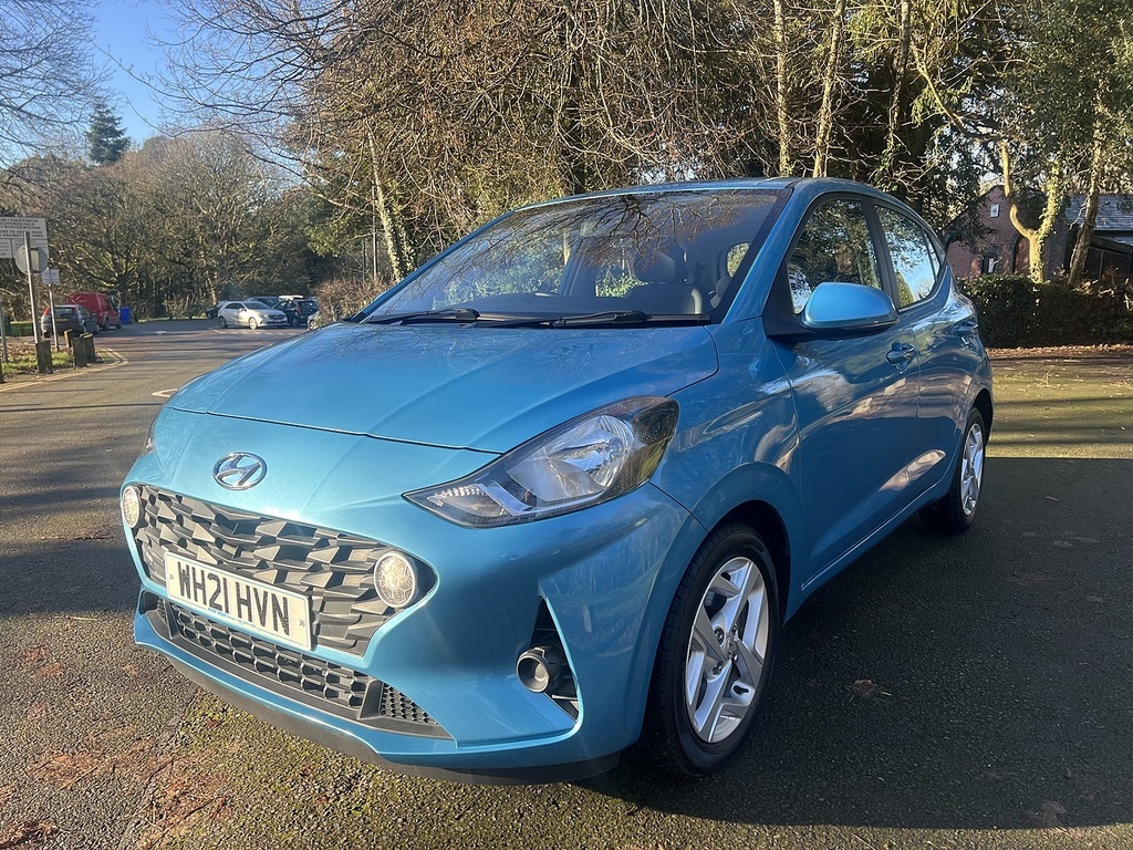 Hyundai I10 Se Connect 202121 Blue