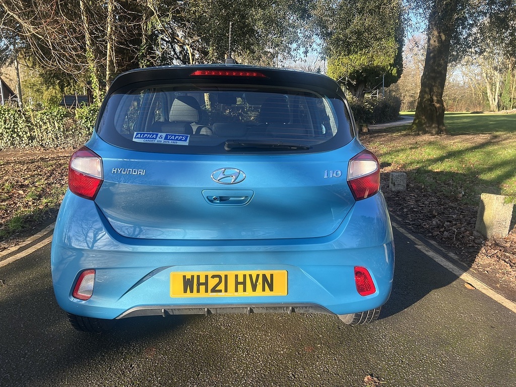 Hyundai I10 Se Connect 202121 WH21HVN Blue #6