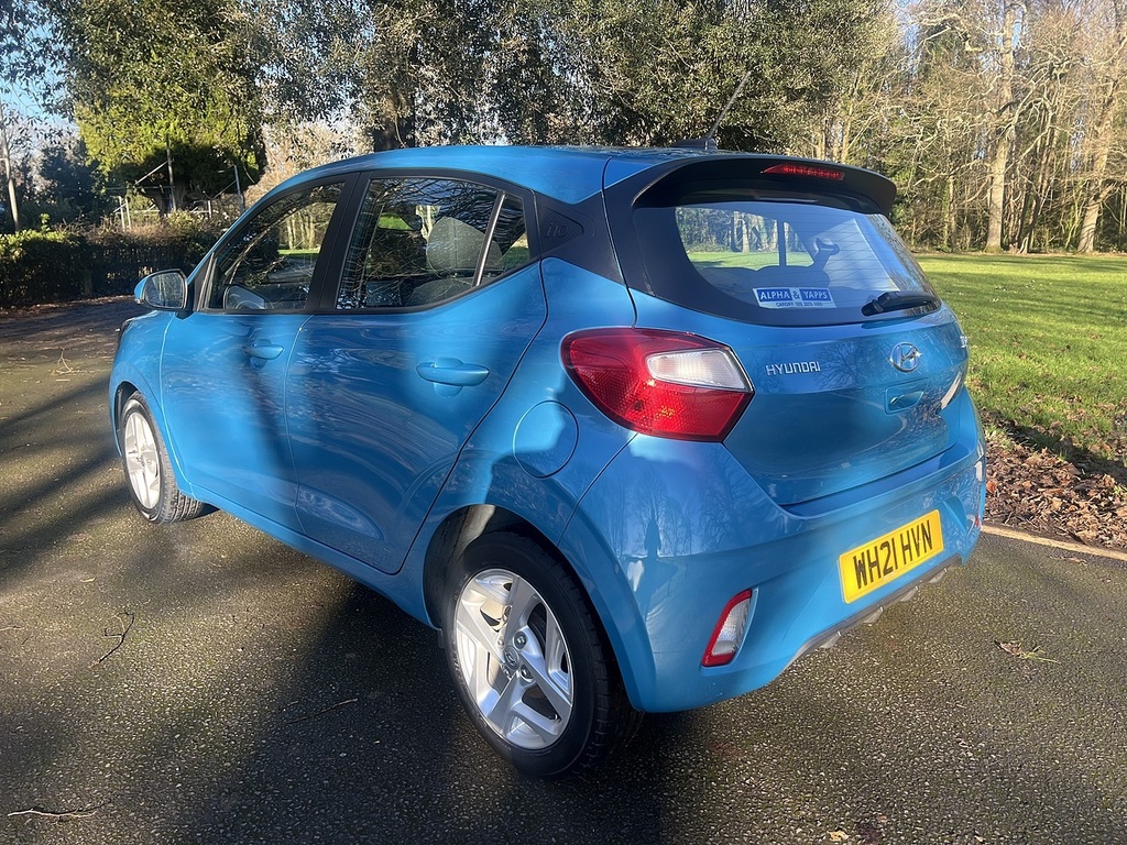 Hyundai I10 Se Connect 202121 WH21HVN Blue #5