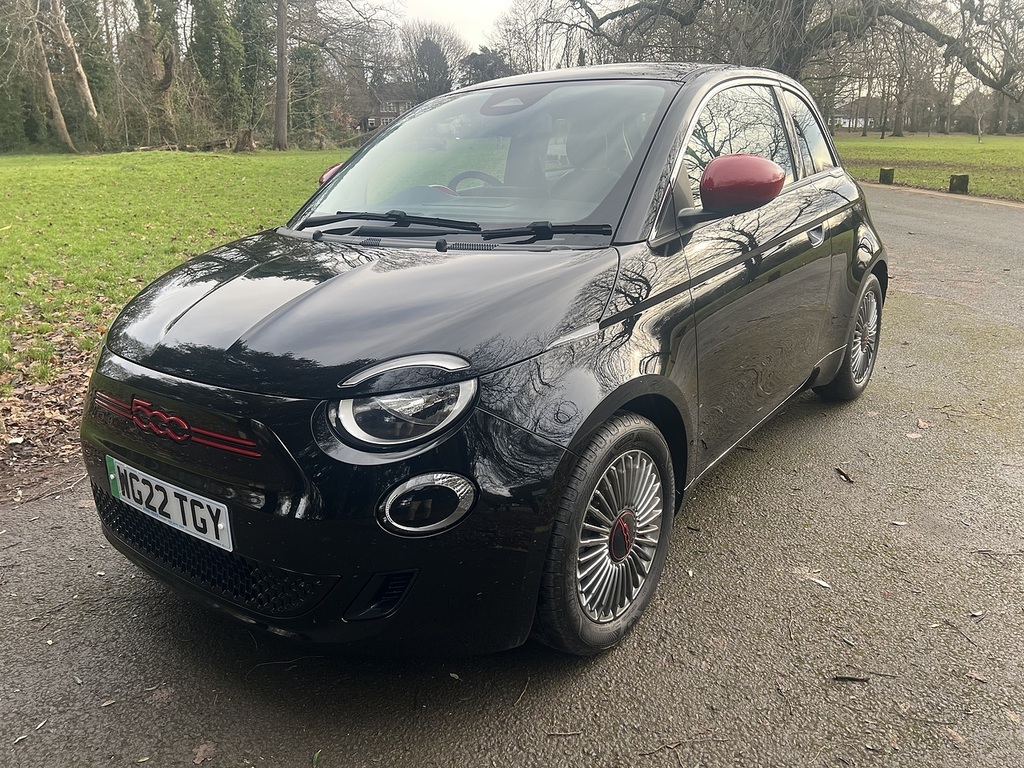 Fiat 500E Red 202222 WG22TGY Black #2