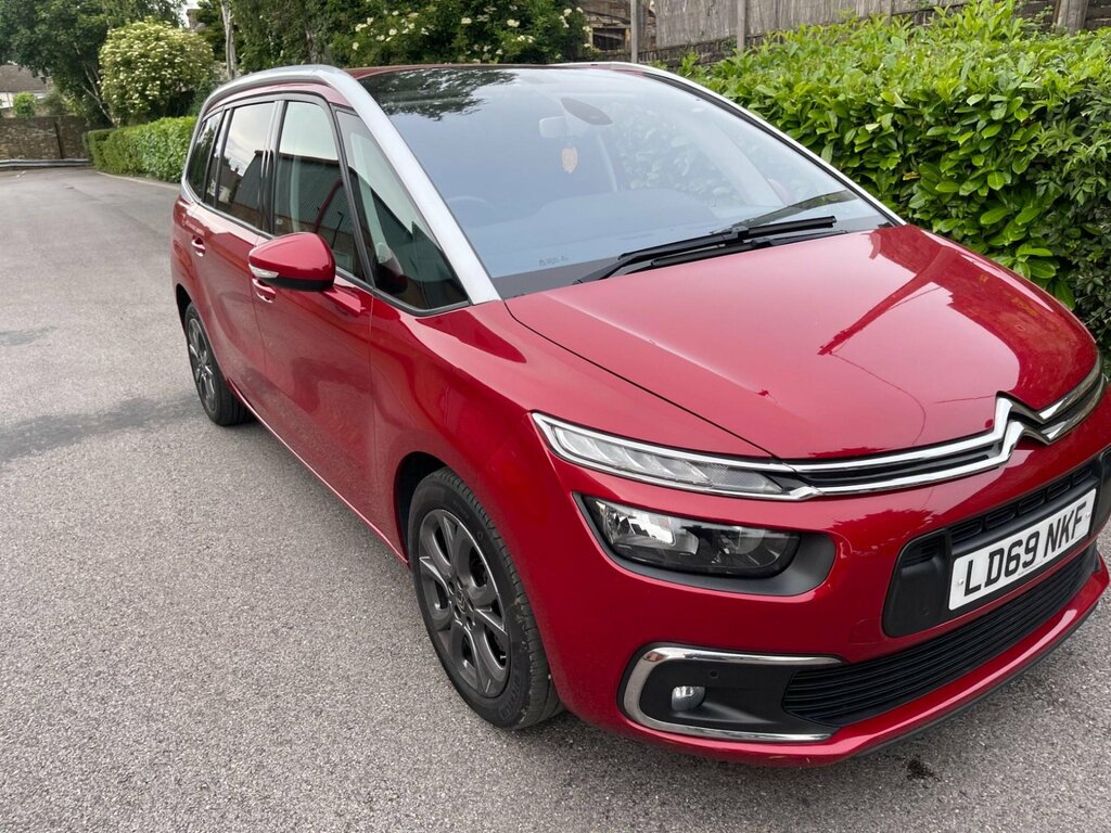 Citroen Grand C4 SpaceTourer 1.2 Puretech Feel Euro 6 Ss LD69NKF Red #2