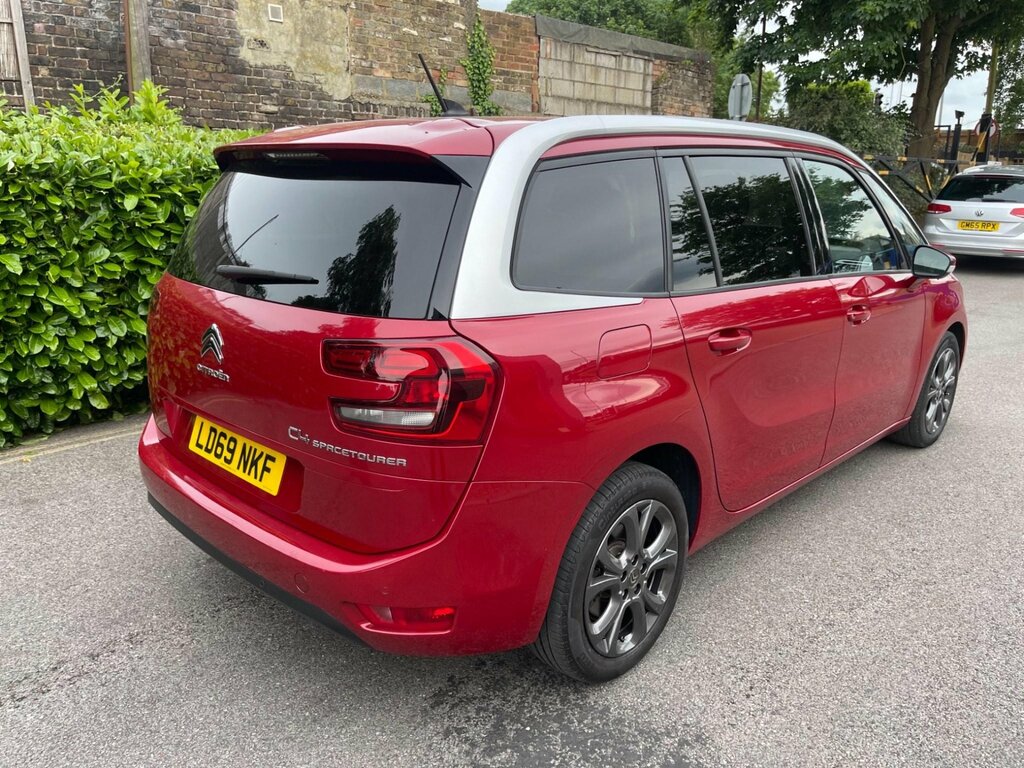 Citroen Grand C4 SpaceTourer 1.2 Puretech Feel Euro 6 Ss LD69NKF Red #4