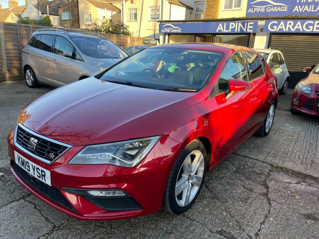 Seat Leon 1.5 Tsi Evo Fr Euro 6 Ss KM19YSR Red #2