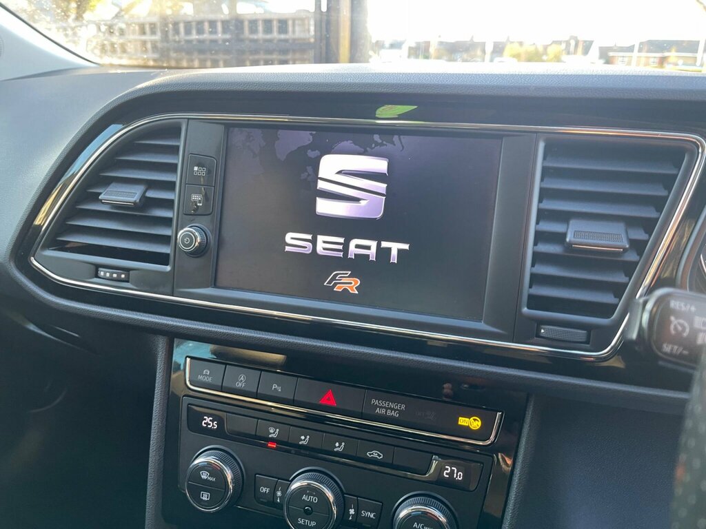 Seat Leon 1.5 Tsi Evo Fr Euro 6 Ss KM19YSR Red #4