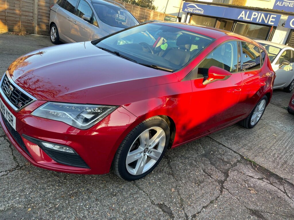 Seat Leon 1.5 Tsi Evo Fr Euro 6 Ss KM19YSR Red #3