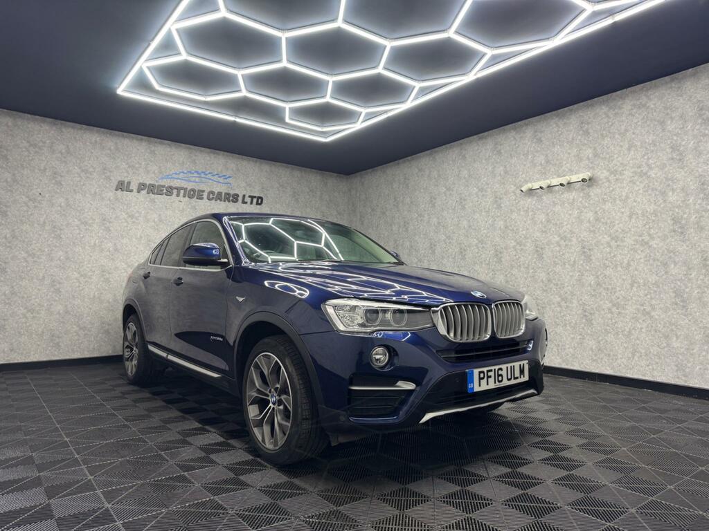 BMW X4 2.0 20D Xline Xdrive Euro 6 Ss PF16ULM Blue #6